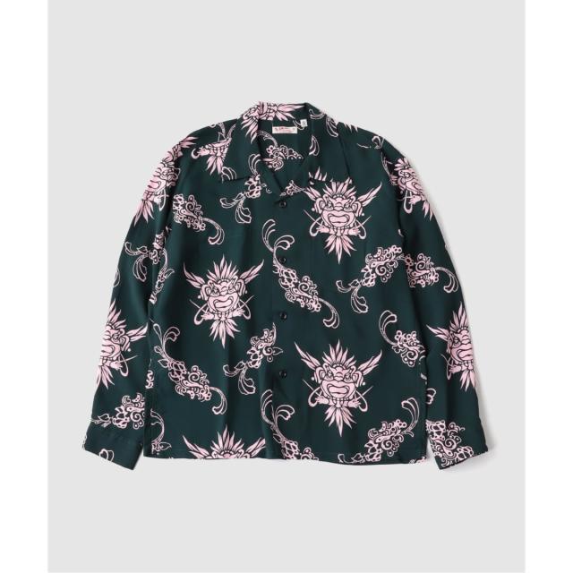 【NEW】ジャーナルスタンダード（JOURNAL STANDARD）/SUN SURF / サンサーフ TIKI L/S RAYON HAWAIAN SHIRT