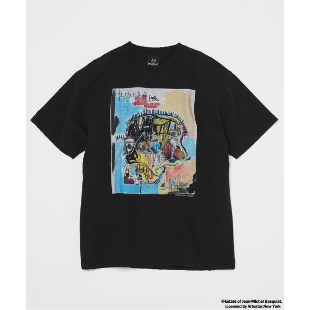 ジャーナルスタンダード（JOURNAL STANDARD）/Jean−Michel Basquiat / ジャン＝ミシェル・バスキア プリントTシャツ