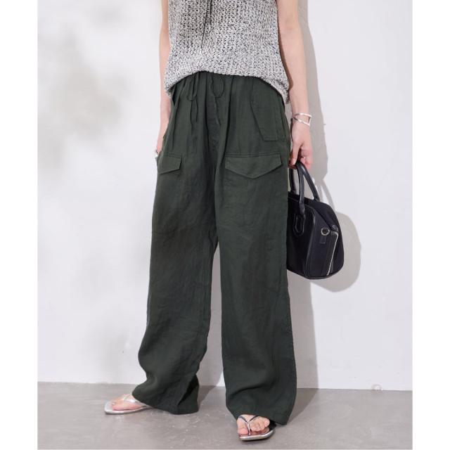 ジャーナルスタンダード（JOURNAL STANDARD）/《予約》【TICCA / ティッカ】リネンカーゴパンツ_1