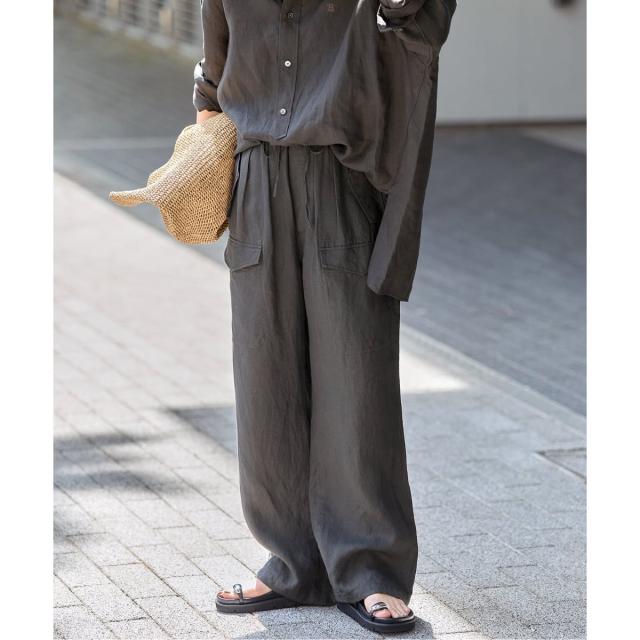 ジャーナルスタンダード（JOURNAL STANDARD）/《予約》【TICCA / ティッカ】リネンカーゴパンツ_7