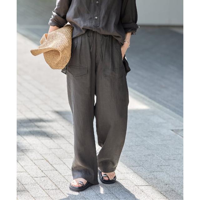 ジャーナルスタンダード（JOURNAL STANDARD）/《予約》【TICCA / ティッカ】リネンカーゴパンツ_9