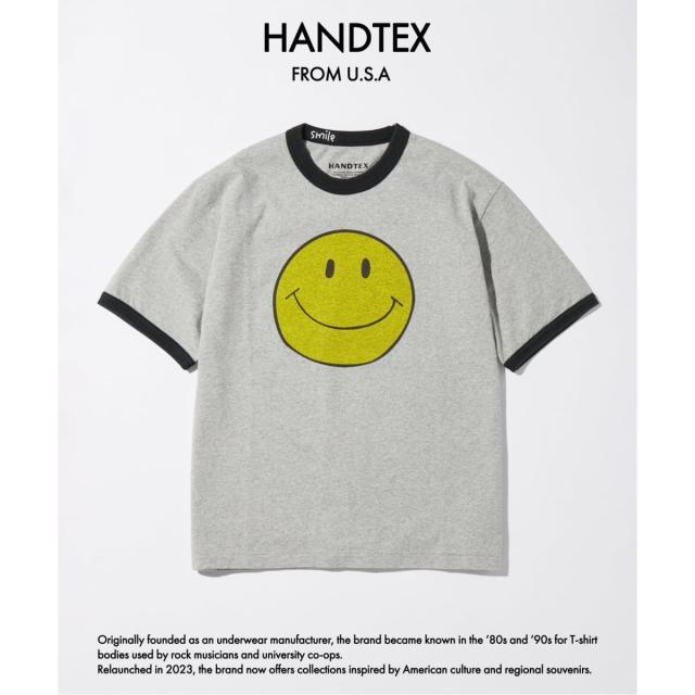 ジャーナルスタンダード（JOURNAL STANDARD）/《予約》HANDTEX / ハンドテックス 別注 SMILE スマイル Tシャツ