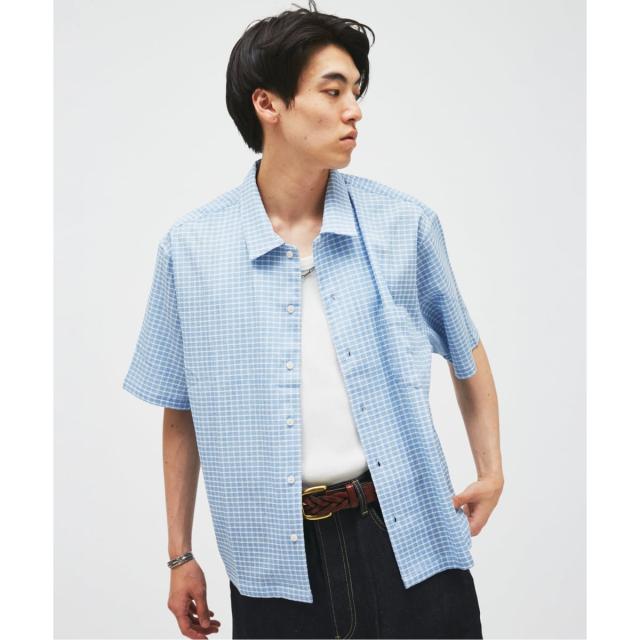 ジャーナルスタンダード（JOURNAL STANDARD）/チェック サッカー 半袖 シャツ