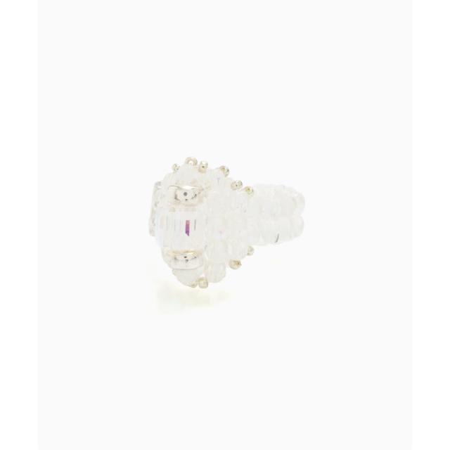 【NEW】ジャーナルスタンダード（JOURNAL STANDARD）/TIE A KNOT / タイ ア ノット EX CRYSTAL BEADS RING with S