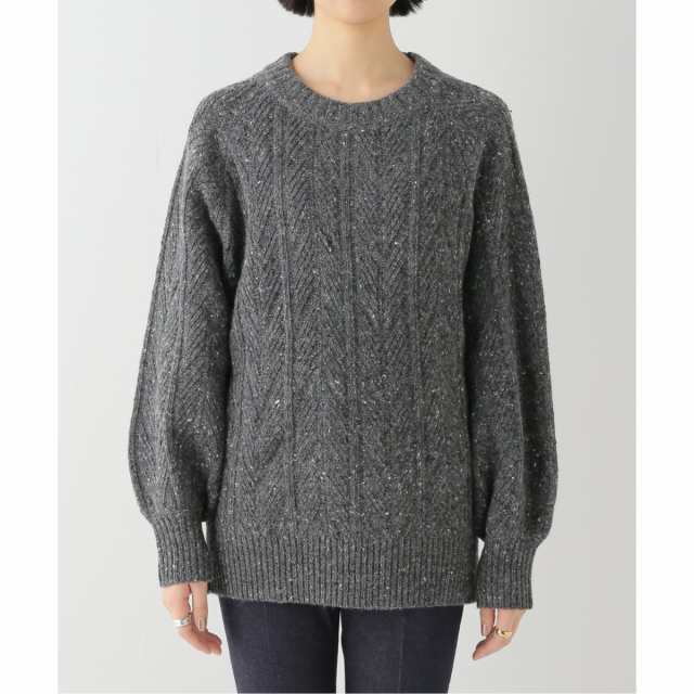 春夏新作 IENA WOOL NEP KNIT ナチュラル espaciomalvon.com.ar