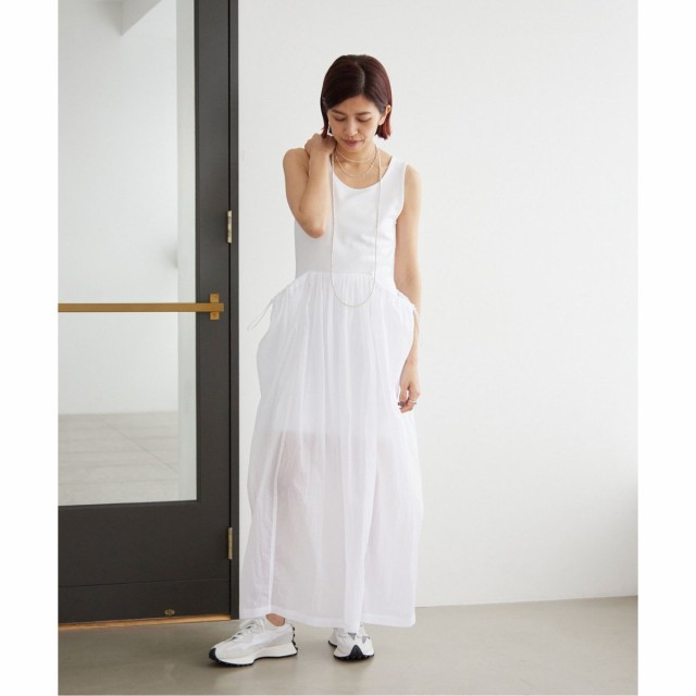 イエナ（IENA）/【AMOMENTO/アモーメント】SHEER JERSEY ワンピースの