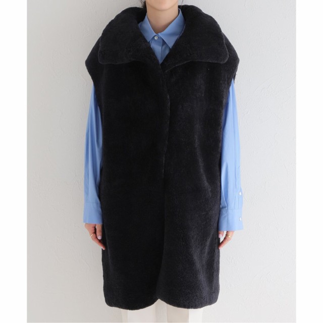 イエナ（IENA）/【KARL DONOGHUE】TEDDY SHEARLING ロングジレの通販は