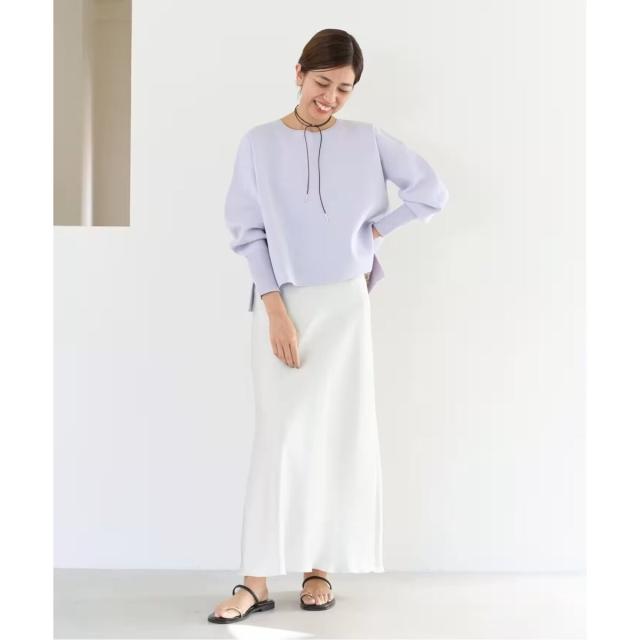 イエナ（IENA）/《追加6》ダブルサテンスカート