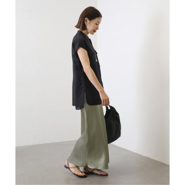 イエナ（IENA）/《追加6》ダブルサテンスカート