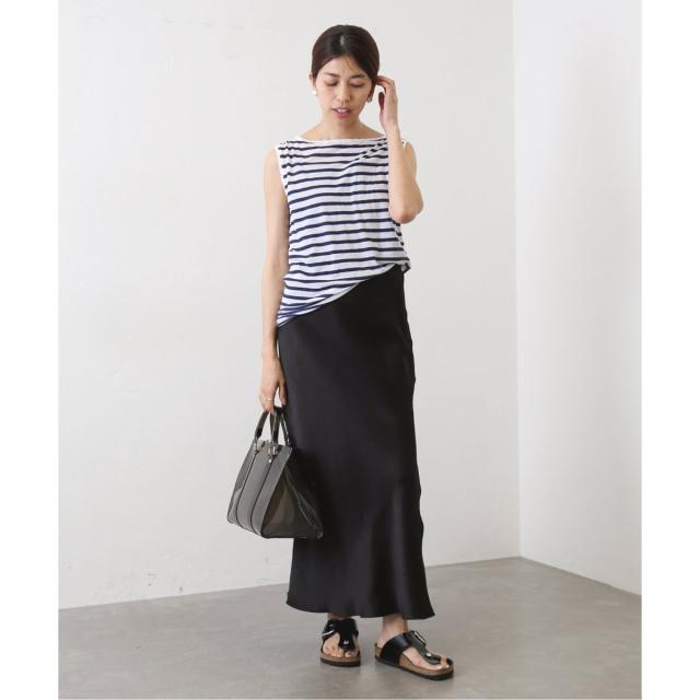 イエナ（IENA）/《追加6》ダブルサテンスカート