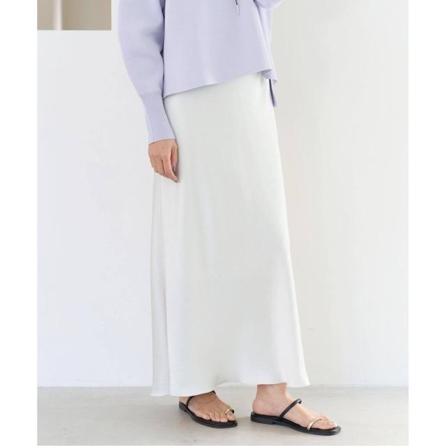 イエナ（IENA）/《追加6》ダブルサテンスカート