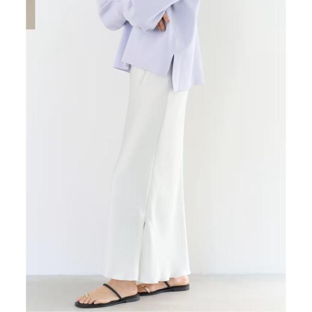 イエナ（IENA）/《追加6》ダブルサテンスカート