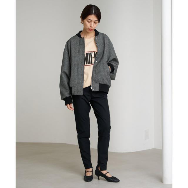 IENA ボンディングツイードスタジアムブルゾン 新品】【2024AW】IENA ボンディングツイードスタジアムブルゾン イエナ