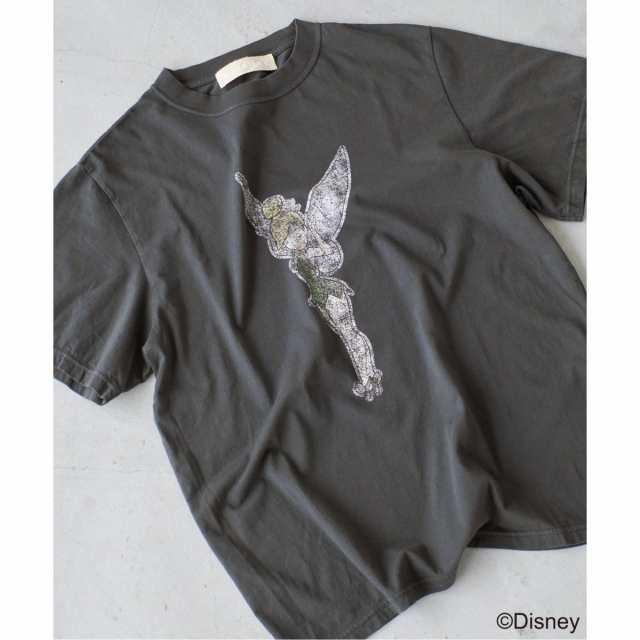 イエナ（IENA）/R JUBILEE/DISNEY COLLECTION LW加工Tシャツ(Tinker Bell)