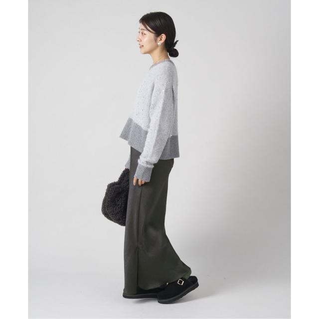 イエナ（IENA）/《追加9》ダブルサテンスカート