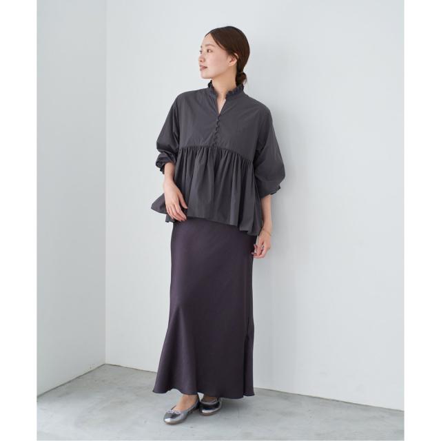 イエナ（IENA）/《追加9》ダブルサテンスカート