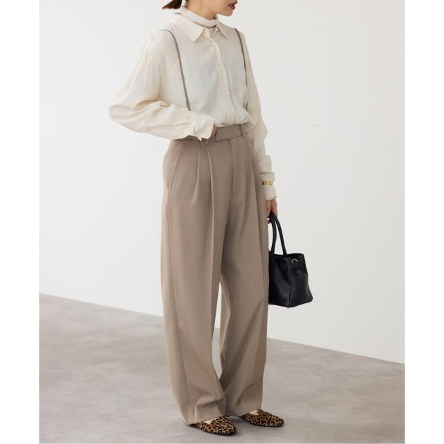 イエナ（IENA）/《追加2》サスペンダーツイルパンツ