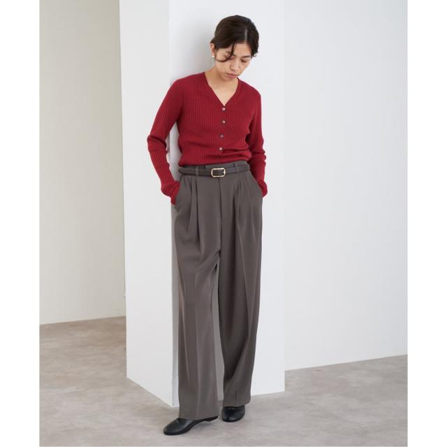 イエナ（IENA）/《追加2》サスペンダーツイルパンツ