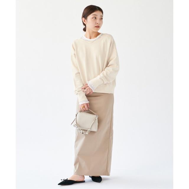 イエナ（IENA）/《追加》ピグメントスウェットプルオーバー