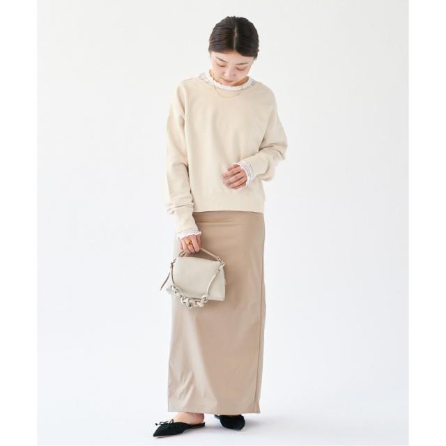 イエナ（IENA）/《追加》ピグメントスウェットプルオーバー