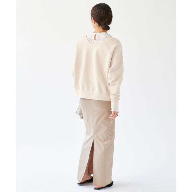 イエナ（IENA）/《追加》ピグメントスウェットプルオーバー