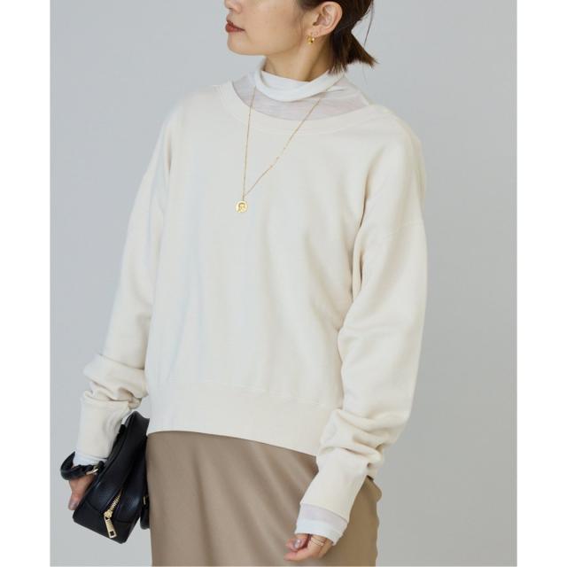 イエナ（IENA）/《追加》ピグメントスウェットプルオーバー