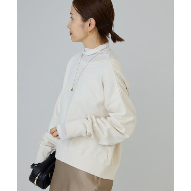 イエナ（IENA）/《追加》ピグメントスウェットプルオーバー