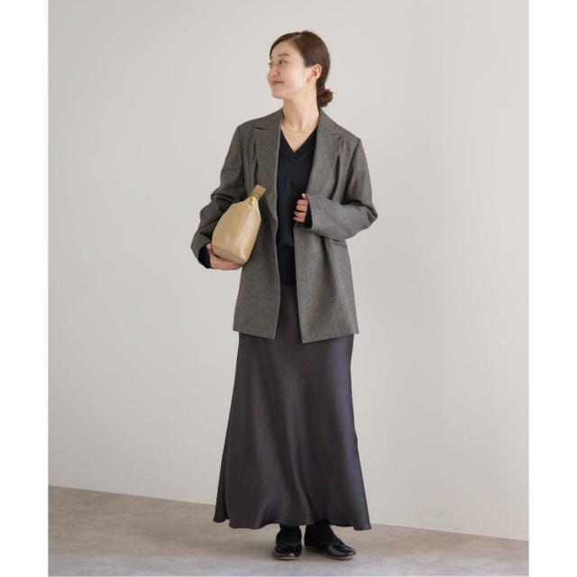 イエナ（IENA）/《追加10》ダブルサテンスカート