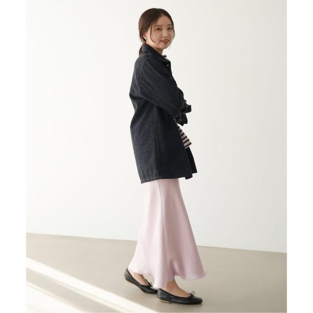イエナ（IENA）/《追加10》ダブルサテンスカート
