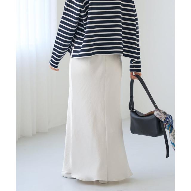 イエナ（IENA）/《追加10》ダブルサテンスカート