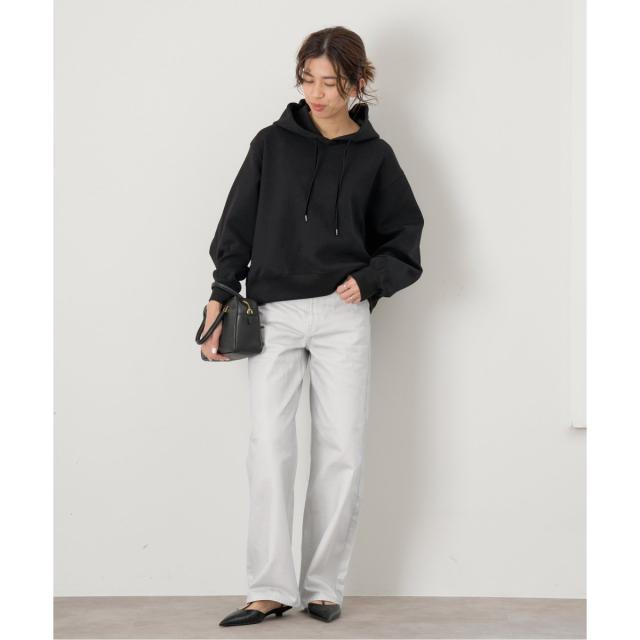 希少✨アッパーハイツ ブラックデニム THE NIECE ワイドストレート 26