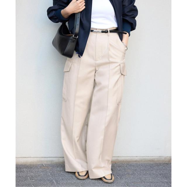 ⭐︎美品⭐︎IENA ウォッシャブルカーゴスラックス　パンツ ウォッシャブル カーゴスラックス（カーゴパンツ）｜IENA