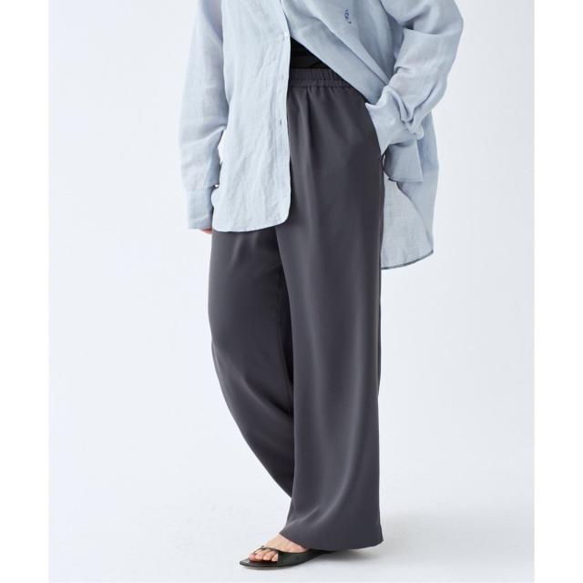 イエナ（IENA）/ダブルサテンイージーパンツ