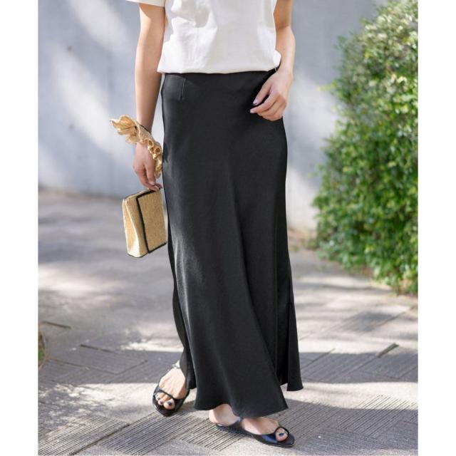 イエナ（IENA）/《追加11》ダブルサテンスカート