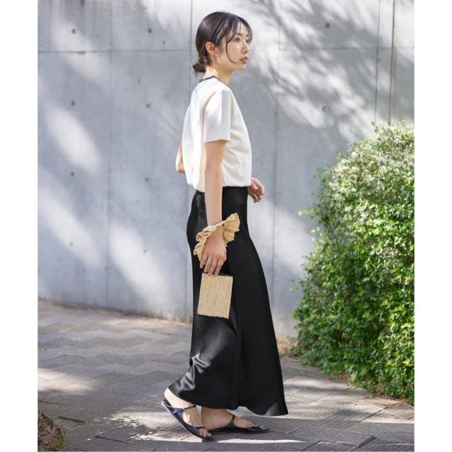 イエナ（IENA）/《追加11》ダブルサテンスカート