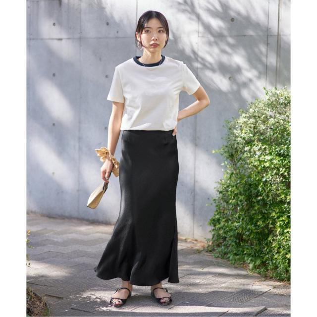 イエナ（IENA）/《追加11》ダブルサテンスカート