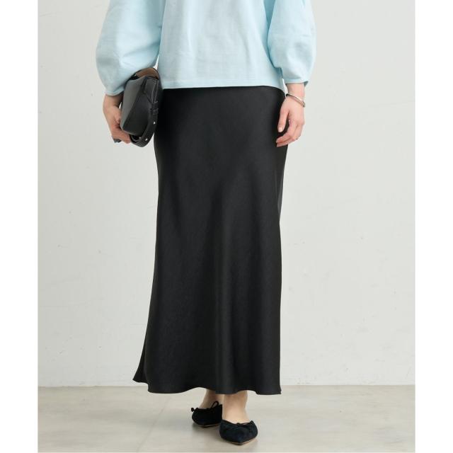 イエナ（IENA）/《追加11》ダブルサテンスカート