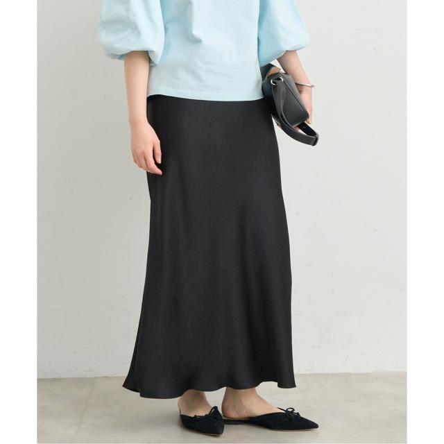 イエナ（IENA）/《追加11》ダブルサテンスカート