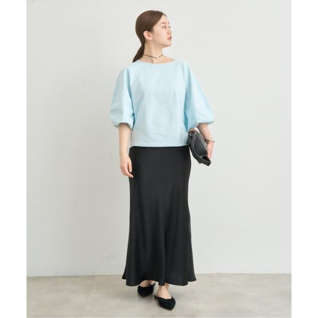 イエナ（IENA）/《追加11》ダブルサテンスカート