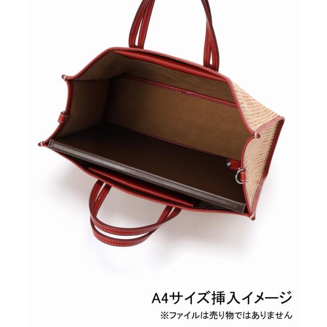 イエナ（IENA）/A VACATION/ア ヴァケーション BREAD M SUMAC STRIPE トートバッグ_17