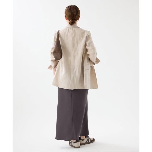 イエナ（IENA）/《WEB・一部店舗限定 追加12》ダブルサテンスカート