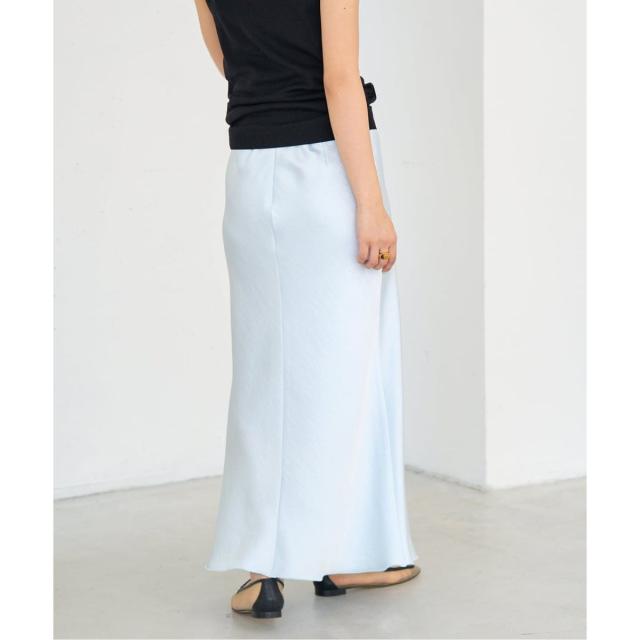イエナ（IENA）/《WEB・一部店舗限定 追加12》ダブルサテンスカート