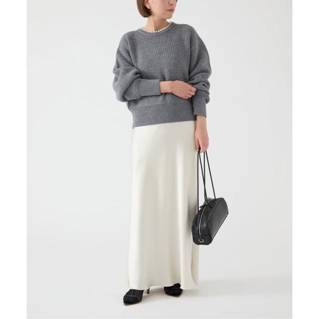 イエナ（IENA）/《追加13》ダブルサテンスカート