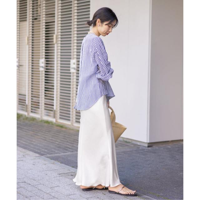 イエナ（IENA）/《追加13》ダブルサテンスカート