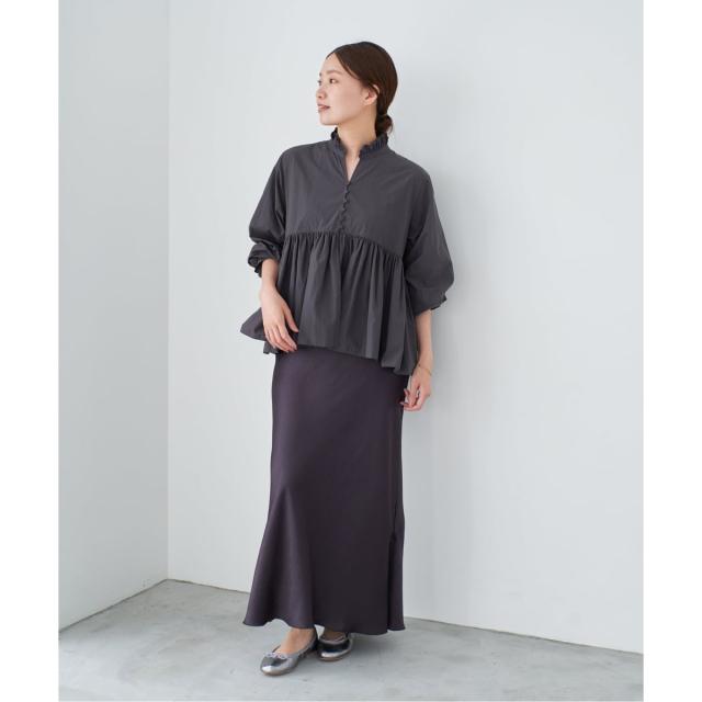 イエナ（IENA）/《追加13》ダブルサテンスカート