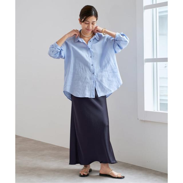 イエナ（IENA）/《追加13》ダブルサテンスカート