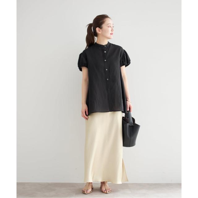 イエナ（IENA）/《追加13》ダブルサテンスカート