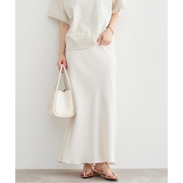 イエナ（IENA）/《追加13》ダブルサテンスカート