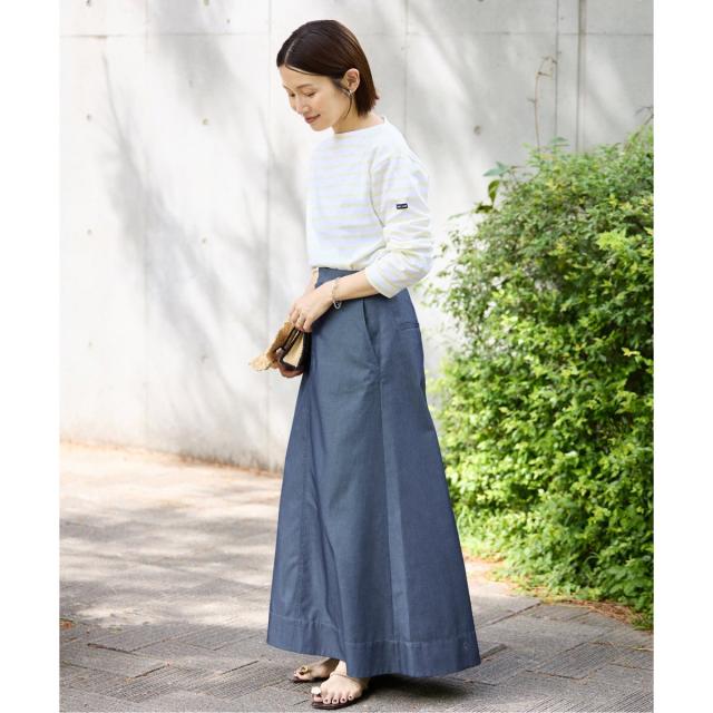 美品　イエナ　Aライン　デニムスカート　38 IENA デニムスカート Aラインデニムスカート : ZOZOTOWN Yahoo