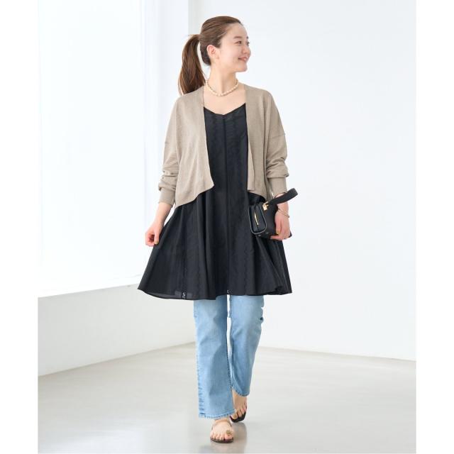 イエナ（IENA）/フレンチリネンカーディガン IENA｜《追加